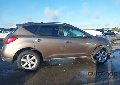 2009 Nissan Murano S z USA, uszkodzony, nr VIN JN8AZ18W19W122356